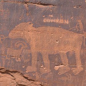 Petroglyphs, Moab, UT