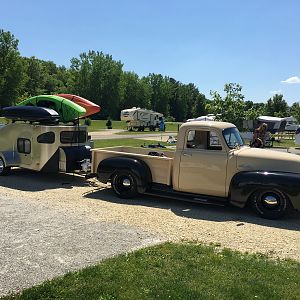 Neil & Renee' camping