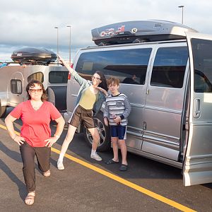 Rest stop in Kansas along I-70