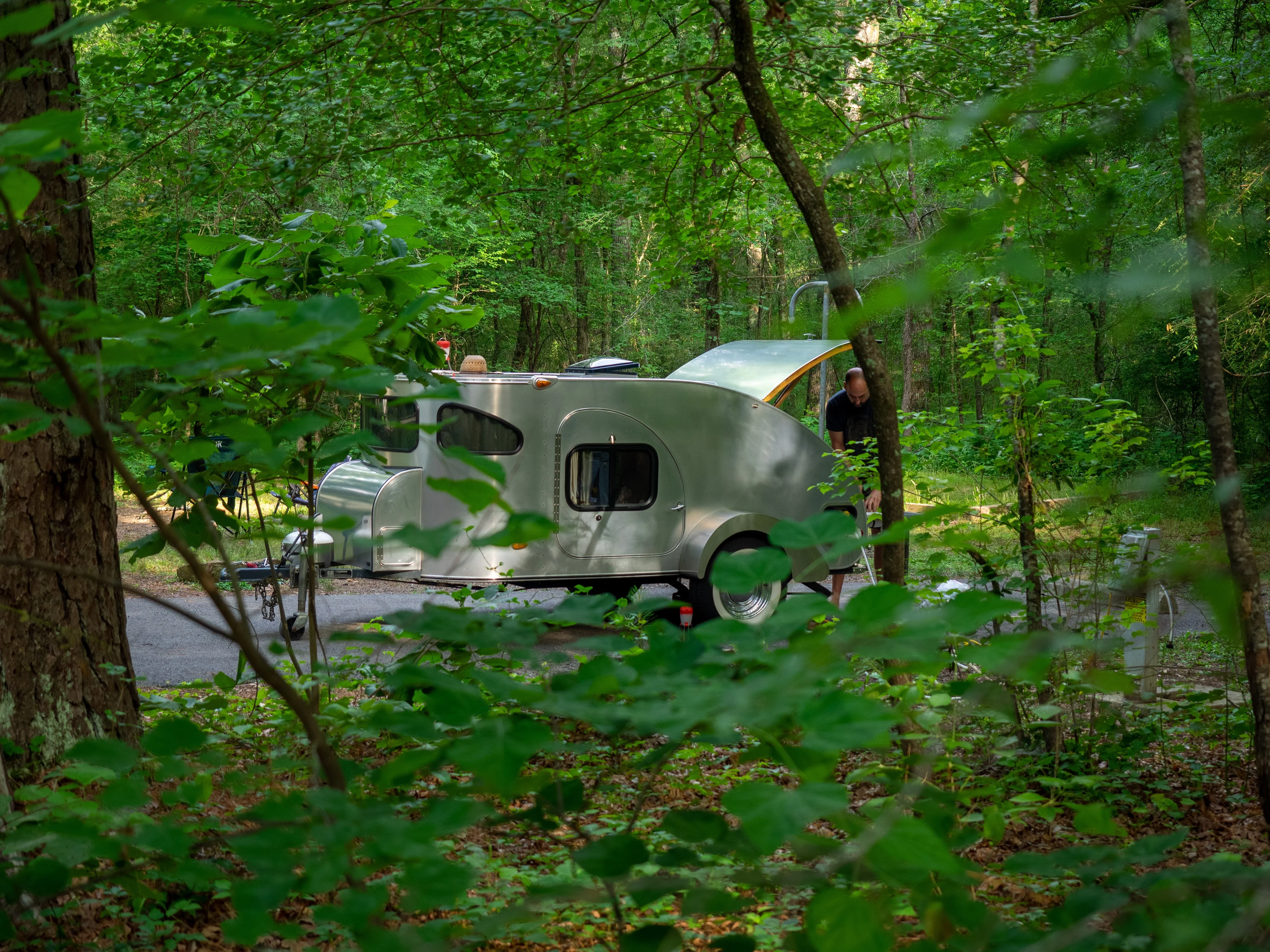 Camping at Caddo Lake
