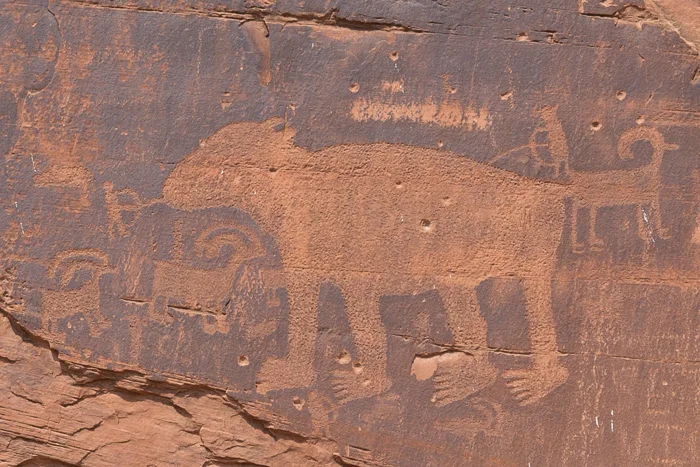 Petroglyphs, Moab, UT